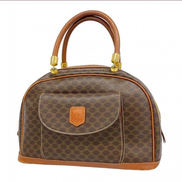 Celine Must Handbag Brown Women's - Picture 1 of 14